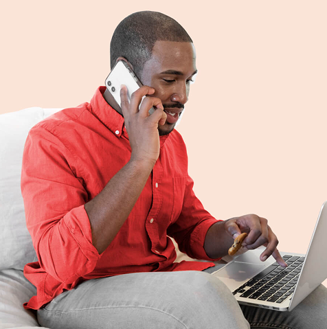 Man on Phone
